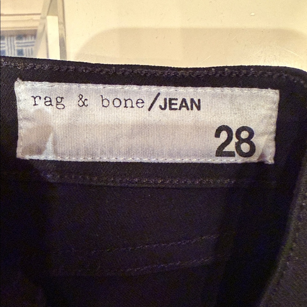 Rag & Bone Black High-Rise Skinny Women’s Jeans - Picture 2 of 9